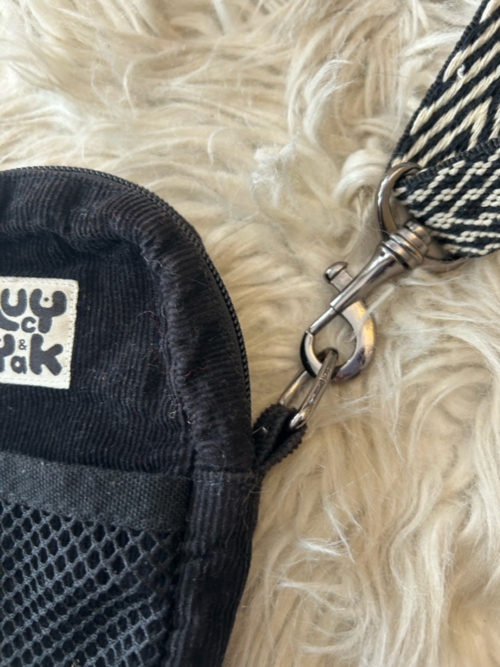 Lucy & Yak Black Crossbody Mini Bag - Picture 7 of 13